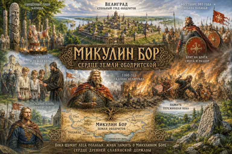 Микулин Бор. История земли, ставшей Мекленбургом.