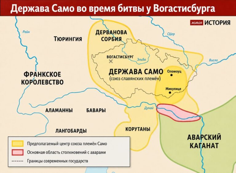 Славянский мир до франков.